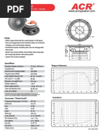 10" ARRAY 2560 M: Fabulous Series by ACR - 10 Inch - Woofer