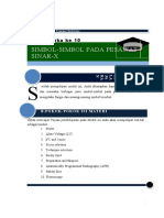 Modul Praktek Simbol-Simbol Pada Pesawat Sinar-X