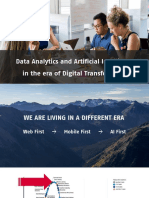 Data Analytics and Artificial Intelligence