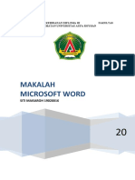 Makalah Microsoft Word Siti Maisaroh