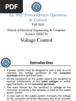 PSOC Voltage Control