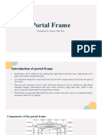 Portal Frame: Presented By: Ngooi Wan Zhe