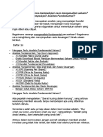 Basic Fundamental Saham