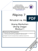 FILIPINO 7 - Q1 - Mod1