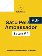 Guidebook Satu Persen Ambassador Batch 4 