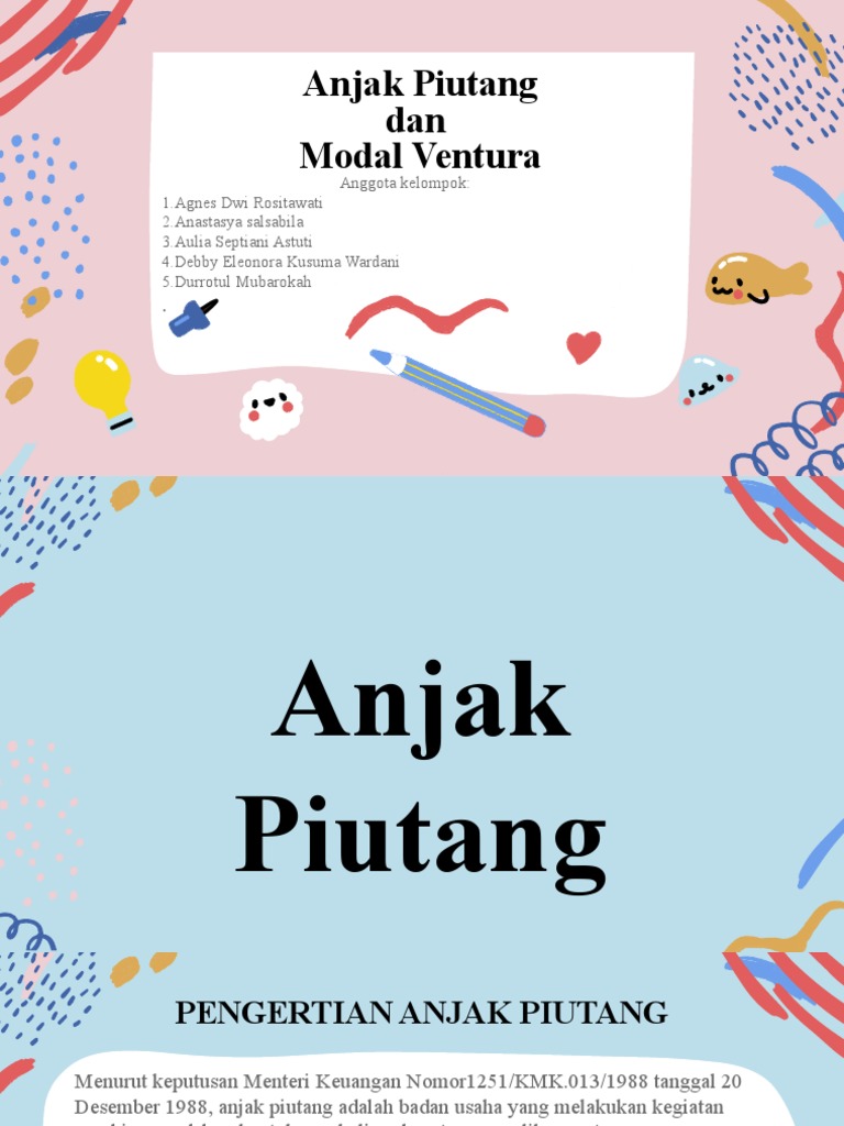 Anjak Piutang dan Modal Ventura: Panduan Lengkap | PDF
