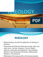 Rheology