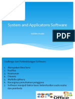 System and Applicatons Software