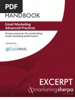 Download 2011 Email Marketing Advanced Practices Handbook - Excerpt by MarketingSherpa SN50300573 doc pdf