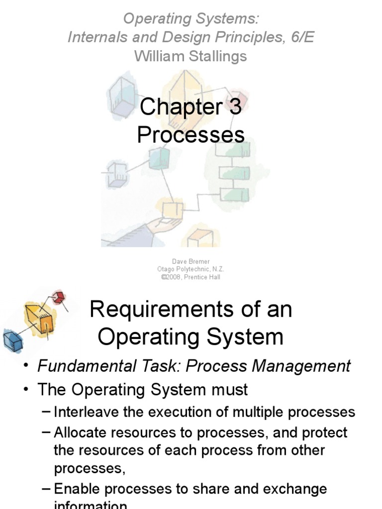 Processes: Operating Systems: Internals and Design Principles, 6/E ...