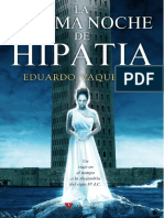 La Ultima Noche de Hipatia - Eduardo Vaquerizo