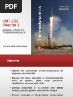 CMT 252 - CHAPTER 1 - Introduction To Thermodynamics