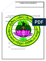 Table Management: To Create Table and Insert Table, Update Table, Alter Table, and Writing Simple Queries Using