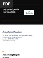 QuickBooks Enterprise Solution Presentation