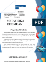 Metafisika Keilmuan