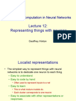 Representing Things With Neurons: CSC2535: Computation in Neural Networks