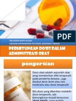 Perhitungan Dosis Terbaru