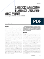 Internet Y El Mercadeo Farmacéutico: El Cambio de La Relación Laboratorio-Médico-Paciente