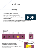 Data Structures: Problem: Searching