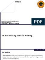 Prosman 05 - Hot Working Cold Working