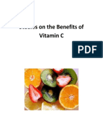 Studies on the Benefits of Vitamin C