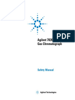 Agilent 7820A Gas Chromatograph: Safety Manual