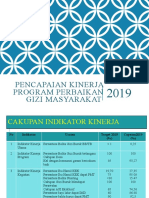 Capaian Puskesmas Sampai Stunting 2019