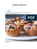 Baked OatmealDiese Muffins Helfen Beim Abnehmen