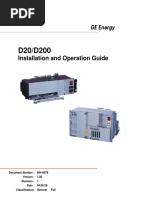 D20 Installation Instructions