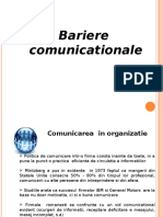 Bariere Comunicationale