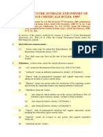 Import and Export of HAzardous Rule