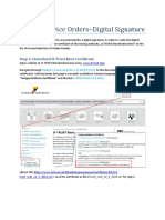 Kaeser Service Orders-Digital Signature: Step 1: Download D-Trust Root Certificate