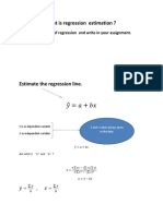 Regression Estimation Explained