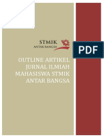 2019 - New Outline Jurnal STMIK Antar Bangsa