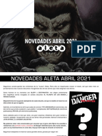 Novedades Aleta Ediciones Abril 2021