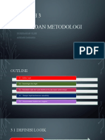 Bab 3 - Logik Dan Metodologi