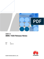 iBMC V520 Release Notes: Huawei Technologies Co., LTD
