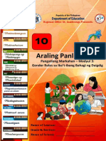 Araling Panlipunan: Department of Education