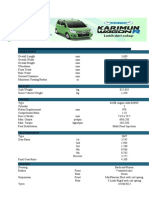 DIMENSIONS Suzuki Karimun