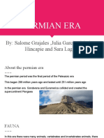 Permian Era: By: Salome Grajales, Julia Garcia, Mariana Hincapie and Sara Lagos