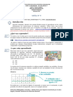 MATEMATICAS GUIA # 5 Sustracciones - Numeros - Naturales