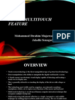 Pinch-Multitouch Feature: by - Mohammed Ibrahim Mujawar (1891029) Jaladhi Sonagara (1991106)