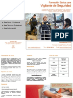 Dossier Informativo - Vigilante de Seguridad