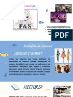 Fashion and Style empresa de moda y estilo