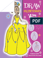 Draw Princesses in 4 Easy Steps Then Write A Story Drawing in 4 Easy Steps