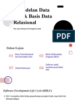 Pertemuan 6 - Pemodelan Data Pada Basis Data Relasional