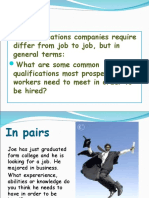 PAGE 10 Job Qualifications ESL