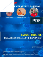 Overview Pelatihan Melalui E-Learning