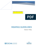 Guideline Insarag - Volume I - Política