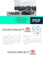 Primera y Segunda Parte Planeación Estratégica Toyota
